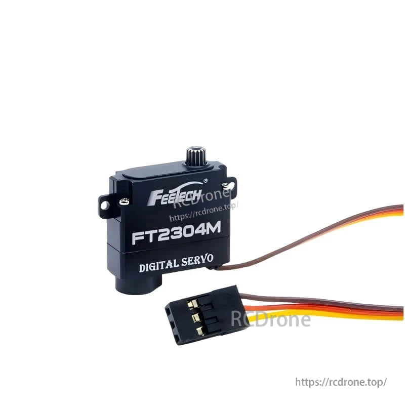FEETECH FT2304M Servo, FEETECH FT2304M digital servo: 6V, 3.0kg.cm torque, metal gears, 120° range, 0.08sec/60° speed—ideal for precision RC applications.