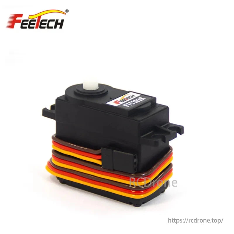 FEETECH FT5303R - 3V 6V 3.0kg.cm gear plastik berputar ke hadapan dan ke belakang 360 darjah putaran berterusan servo analog