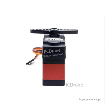 FEETECH FT6365 伺服馬達，7.4V 65kg.cm 360° 磁編碼器鋼齒輪，4.8–8.4V PWM，鋁合金外殼