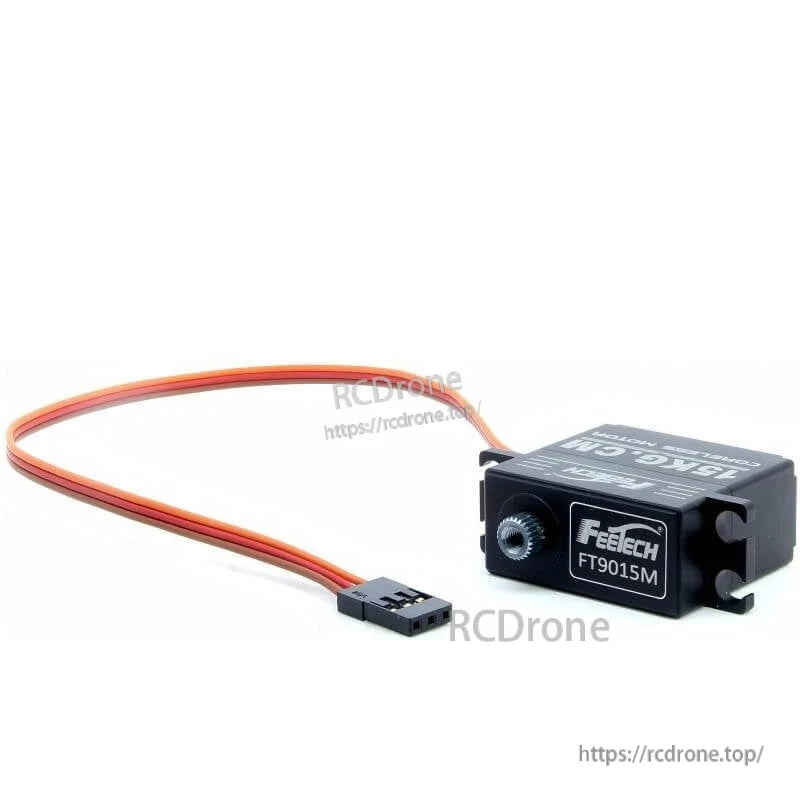FEETECH FT9015M Servo, FEETECH FT9015M is a high-torque, 7.4V digital servo with coreless motor and metal gears, offering 15kg.cm strength for demanding RC applications.