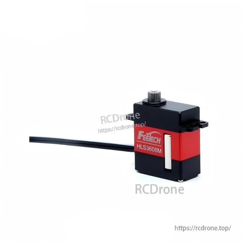 FEETECH HL-3606 Servo, FEETECH HLS3606M is a 6V coreless servo motor with 6kg.cm torque, 0–360° continuous rotation, and PID control for precise, efficient performance.