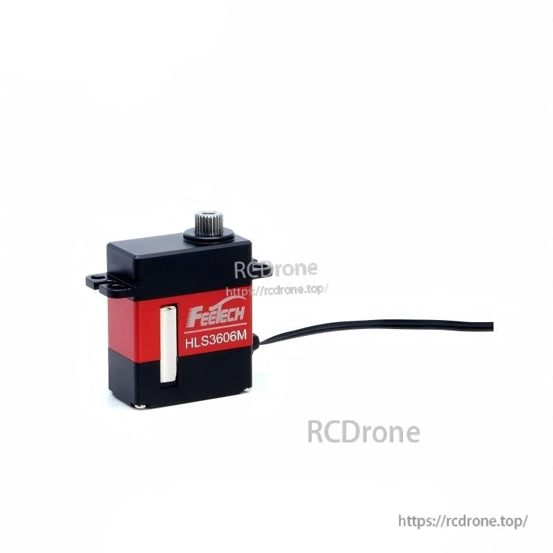 FEETECH HL-3606 Servo, FEETECH HLS3606M is a 6V coreless servo motor with 6kg.cm torque, 0–360° continuous rotation, and PID control for precise, smooth performance.