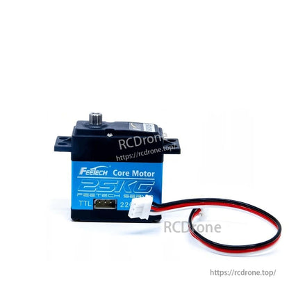FEETECH SCS125 Servo, FEETECH 25KG Core Motor, 220° Range, Steel Gears, Serial Feedback Control