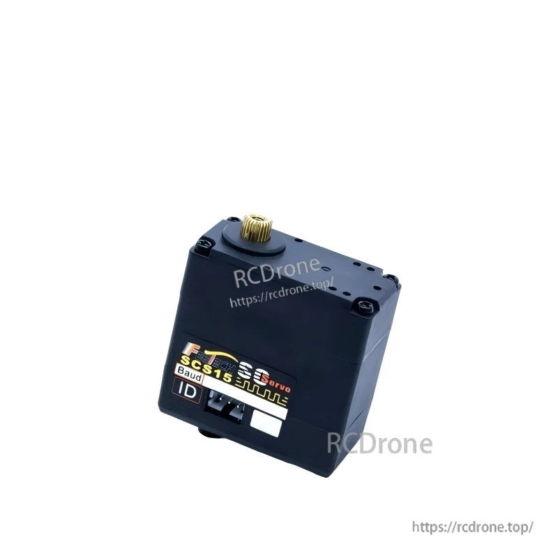 FEETECH SCS15 Servo, FEETECH SCS15 is a digital servo with 7.4V operation, 15.6kg.cm torque, 220° range, feedback capability, and half-duplex bus communication.