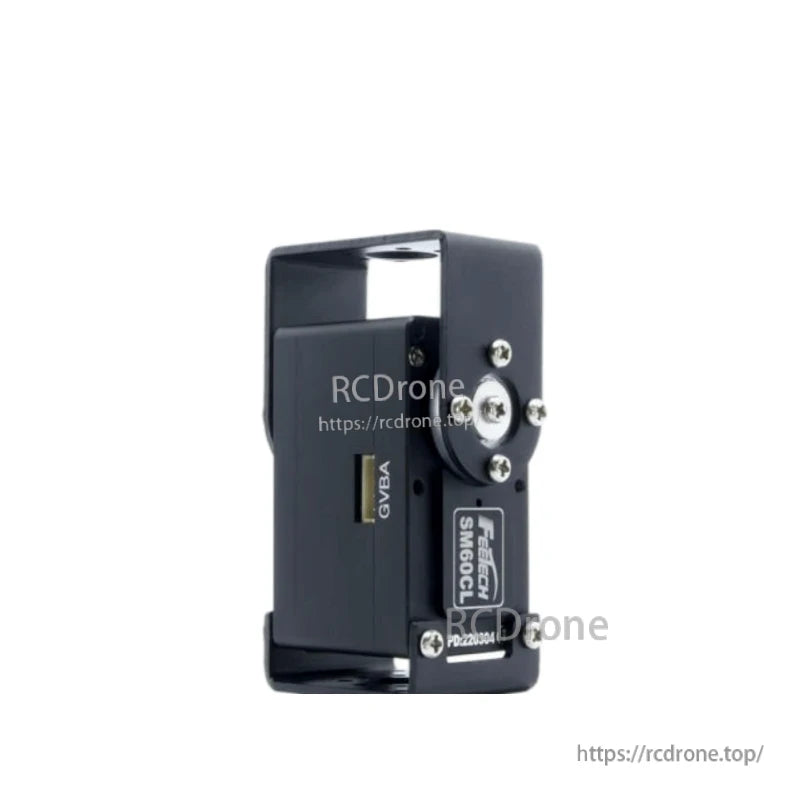 FEETECH SM60CL Servo, FEETECH SM60CL: 12V RS485 coreless servo with steel gears, 60kg.cm torque, 360° range, 35RPM no-load speed.