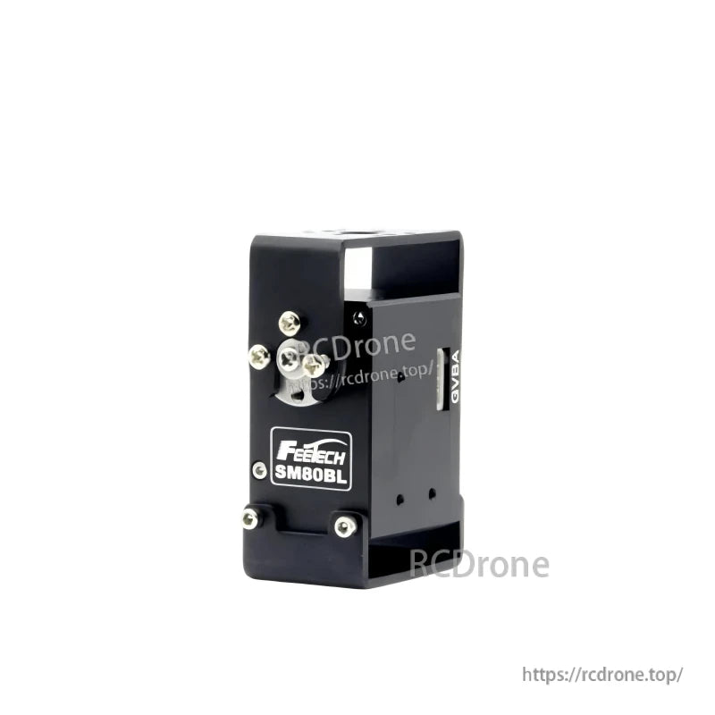 FEETECH SM80BL Servo, FEETECH SM80BL brushless servo features steel gears, aluminum case, and operates on 12V/24V for high-performance applications.