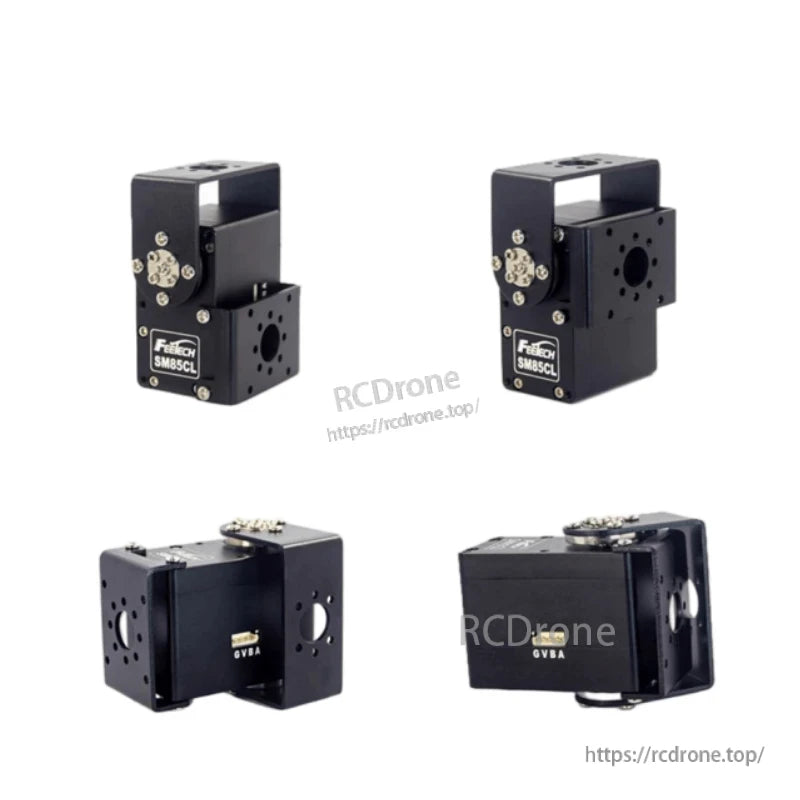 FEETECH SM85CL Servo, FEETECH SM85CL: 12V RS485 coreless servo with 85kg.cm torque, aluminum case, 360° rotation, and position feedback for precise control.