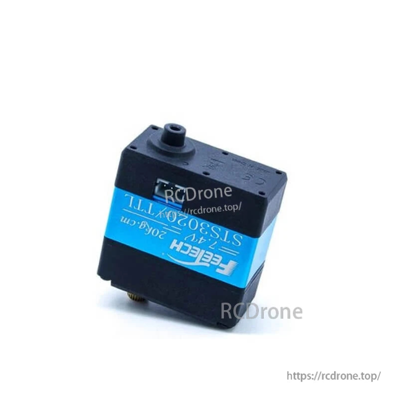 FEETECH STS3020 Servo, FEETECH STS3020 servo: 7.4V, 20kg.cm torque, 360° rotation, copper gears, 12-bit feedback, aluminum case—durable, precise, high-performance.