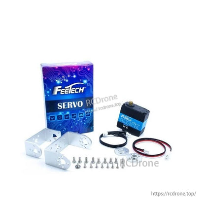 FEETECH STS3020 Servo, FEETECH STS3020 servo: 7.4V, 22.5kg.cm torque, 360° rotation, aluminum/copper gears, 12-bit feedback for precise control.