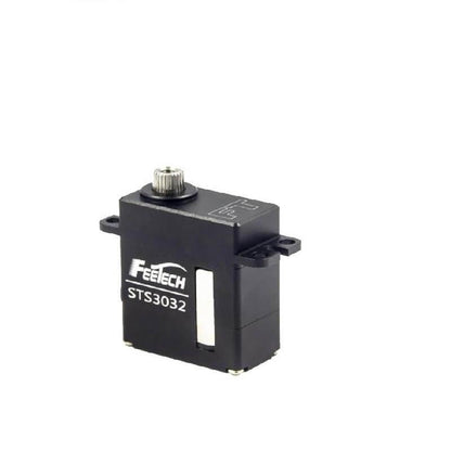 FEETECH STS3032 Servo motor main view with metal output spline and mounting tabs