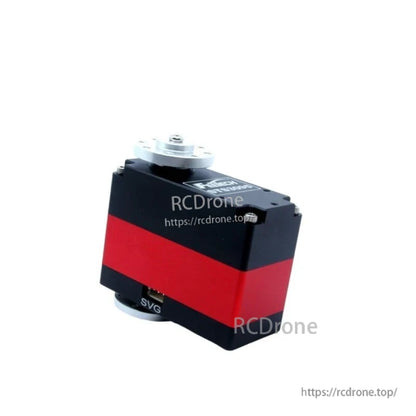 FEETECH STS3095 Servo, FEETECH STS3095: 95kg.cm TTL servo, dual shaft, aluminum case, 7.4V/12V, 30×65×48mm, SVG label visible.