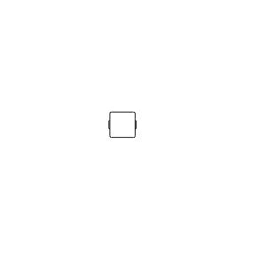 Square GPS hatch cover panel replacement piece for Swordfish fixed wing