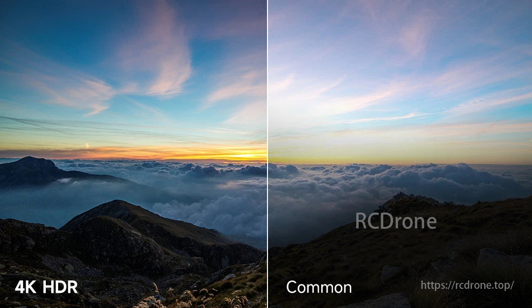 FIMI X8 Tele Max 4K 60FPS Camera Drone, The device features 2T AI computing power for smart tracking mode, recognizing over 30 targets including people, vehicles, and animals.