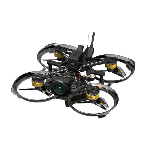 Flylens 75 HD O4 wide 2S whoop FPV drone with ducted prop guards, front HD camera and dual antennas