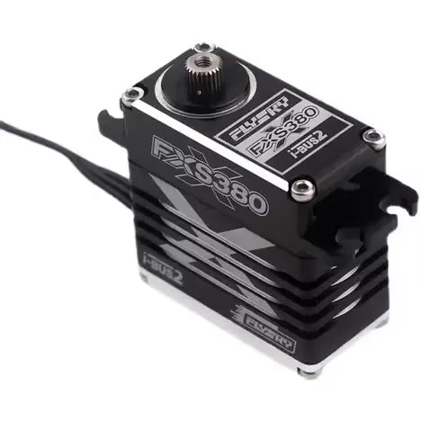 FLYSFY FXS380 i-BUS2 Waterproof Servo Motor, Brushless, 6V–8.4V, 29–38Kg·cm Torque, Metal Alloy Gears (PP67) for RC Crawler/Boat
