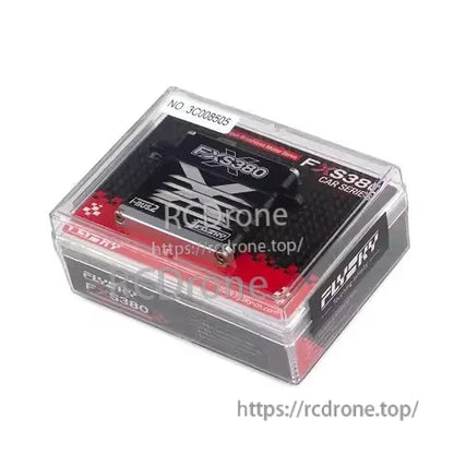 FLYSFY FXS380 i-BUS2 Waterproof Servo, Waterproof brushless servo for RC crawlers/boats, 6V–8.4V, 29–38Kg·cm torque, metal gears, durable i-BUS2 protocol, ideal for rugged environments.