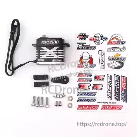 FLYSFY FXS380 i-BUS2 Waterproof Servo, This waterproof servo Motor features a brushless motor and metal alloy gear train for long service life.
