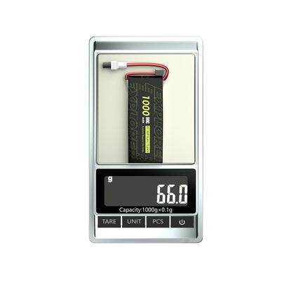 2PCS Flywoo Explorer 1000mAh LiHV 3S 80C Battery （Flywoo XT30UP）