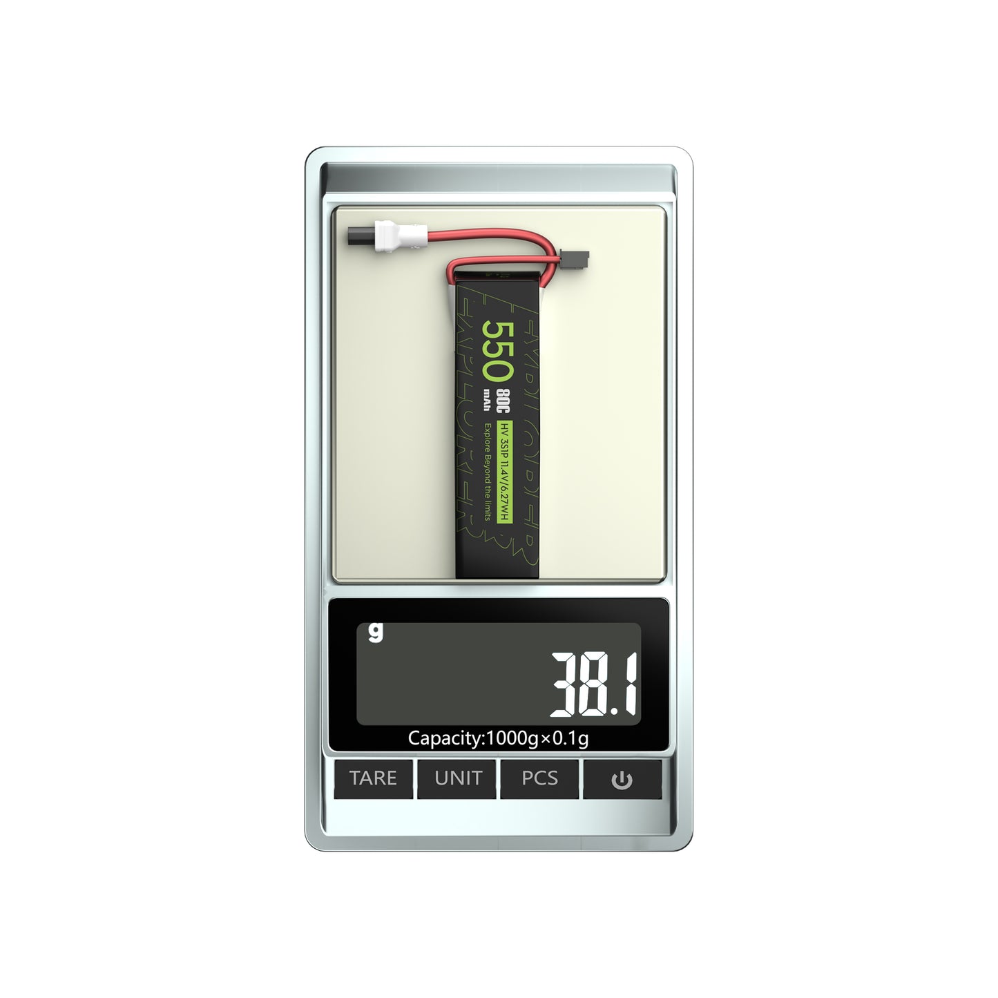 2 ADET Flywoo Explorer 550mAh LiHV 3S 80C Pil (Flywoo XT30UP)
