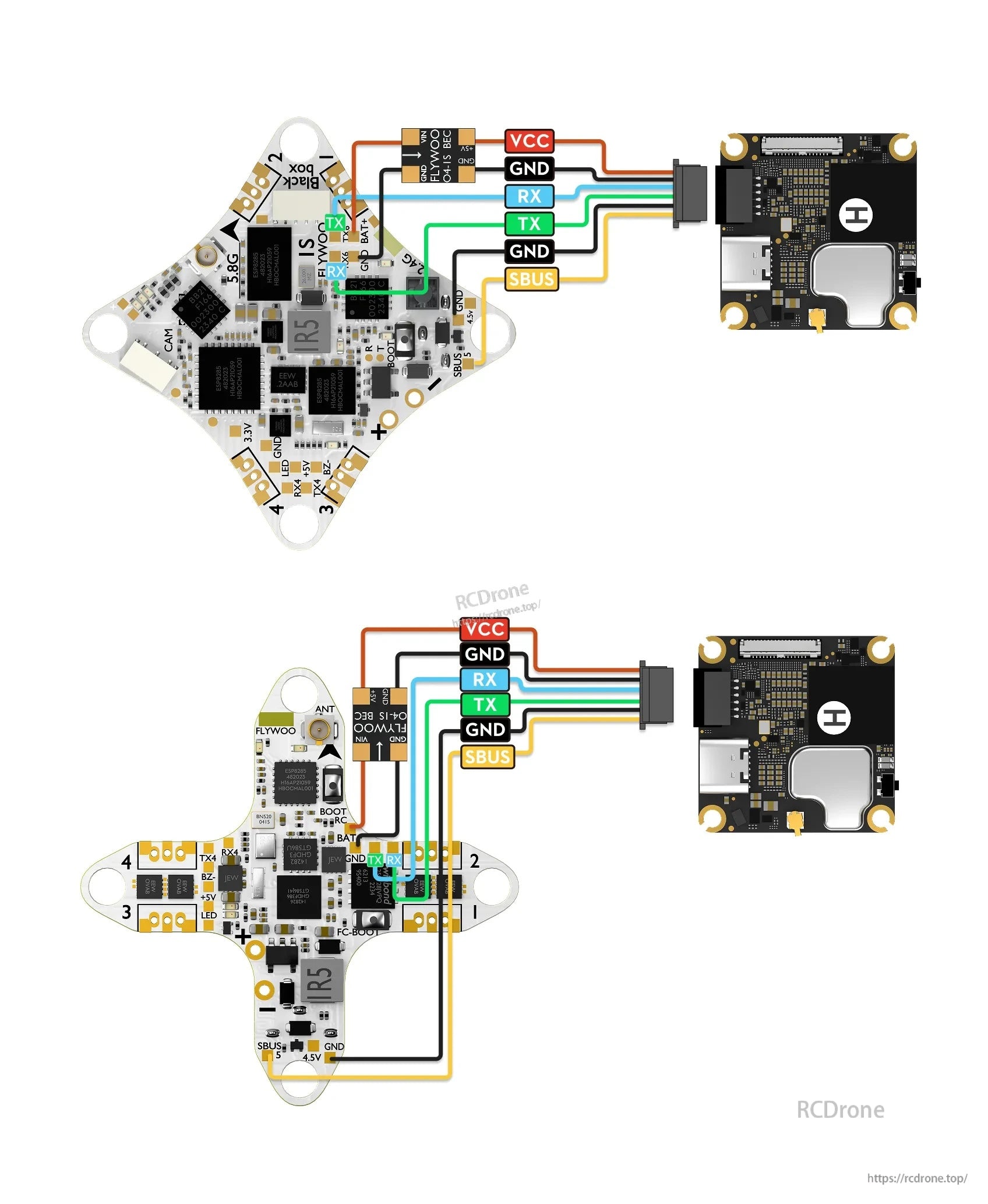 FLYWOO O4 1S 5V BEC Module