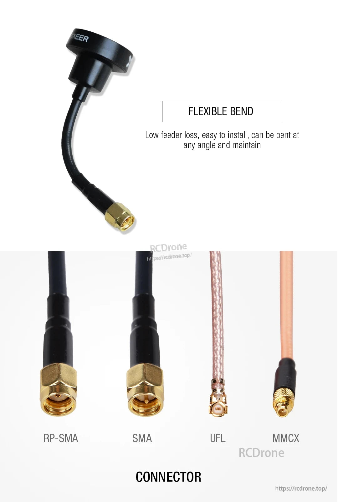FOXEER Pagoda PRO 5.8G RHCP Omni FPV Antenna