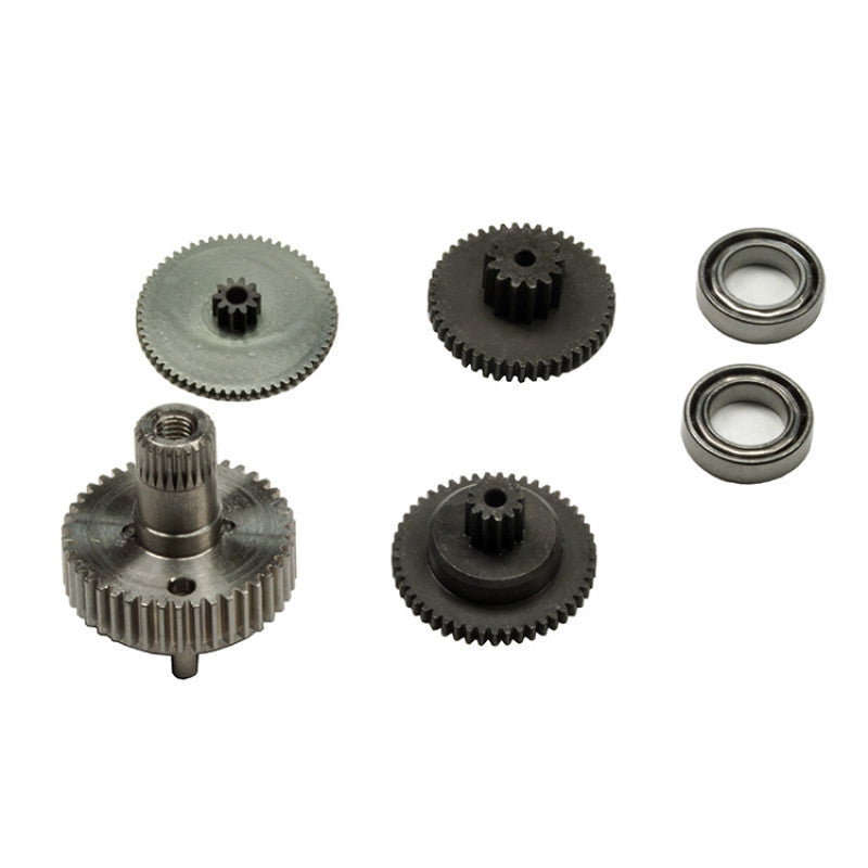 RJX FS1040HV & BLS1040HV Servo Gear, RJX FS1040HV and BLS1040HV servo replacement gear set with four metal gears and two ball bearings