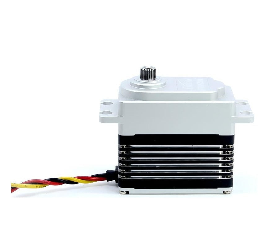 FEETECH FT955BL Servo Motor, 8.4V Brushless, 50kg.cm Peak Torque, Steel Gears, Aluminum Case, 25T/5.9mm Spline