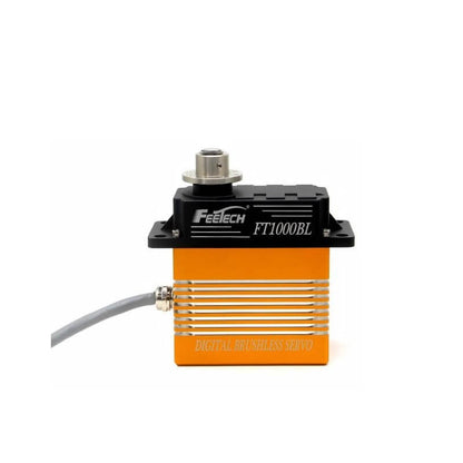 FEETECH FT1000 Servo Motor 24V Brushless, 1000kg.cm Stall, 180° PWM, FT-1000-C001, Steel Gears, Aluminum Case