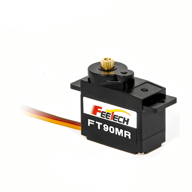 FEETECH FT90M Servo Motor, Metal Gear Micro Digital PWM, 2.3kg.cm @6V, 0.1sec/60°, 3–8.4V | FT90MR/FB/C012