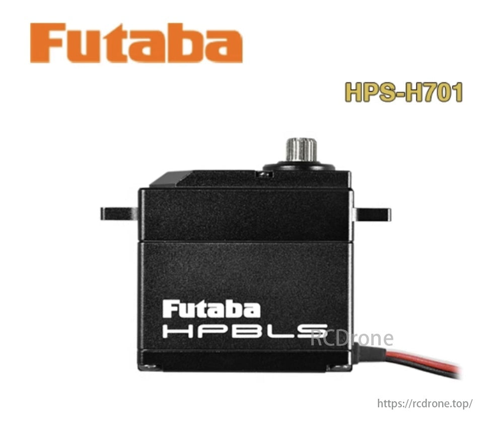Futaba HPS-701 Brushless Servo, Combines high torque with low power consumption, breaking traditional trade-off