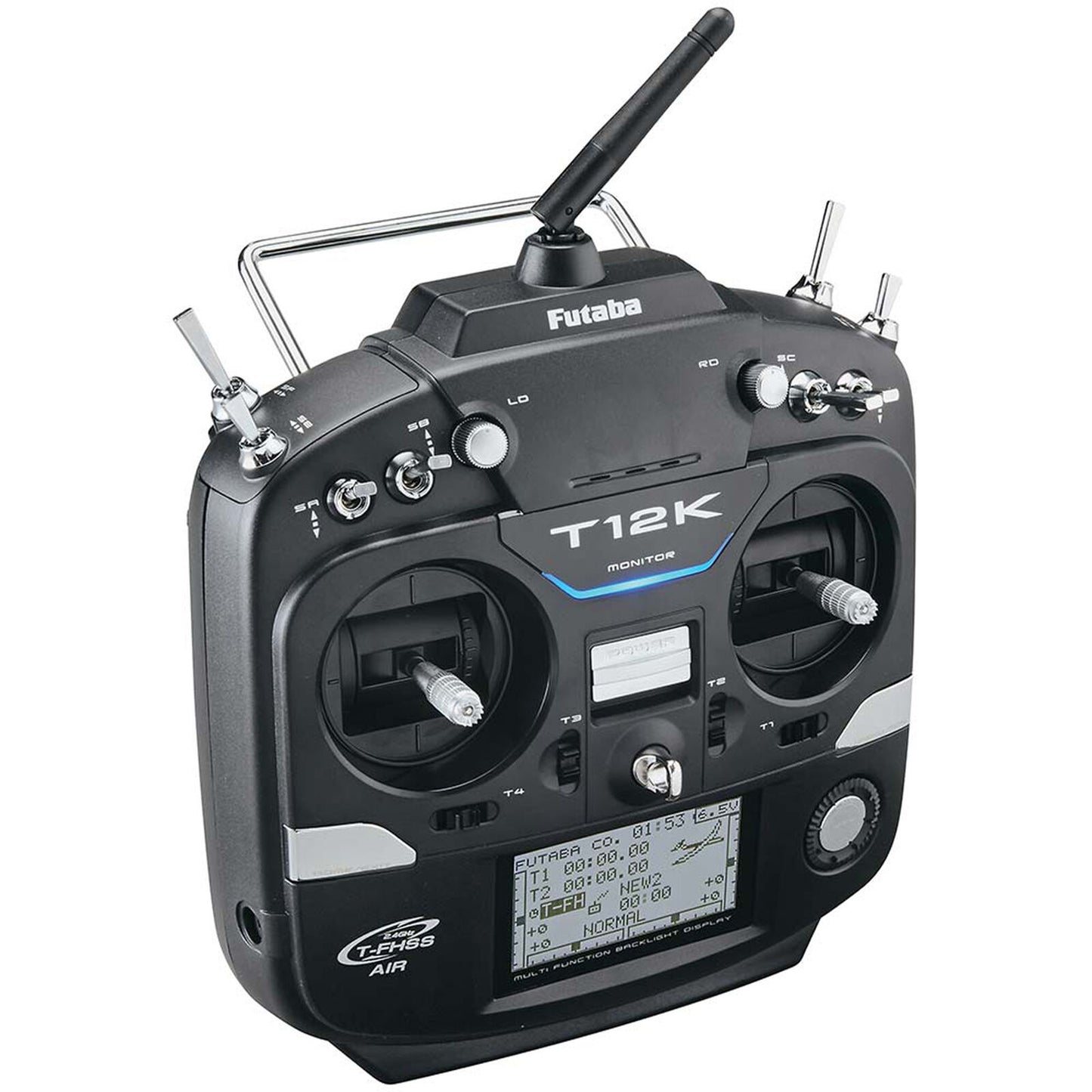 Futaba 12K 12-Channel Transmitter - S-FHSS T-FHSS 12-channel 2.4GHz Radio with R3008SB Receiver