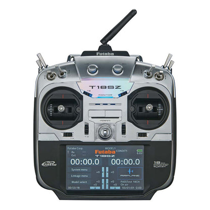 Futaba 18SZ 2.4GHZ 18CH Transmitter -  HVGA 4.3 inch Full Color LCD Touch Screen Air Telemetry Radio System