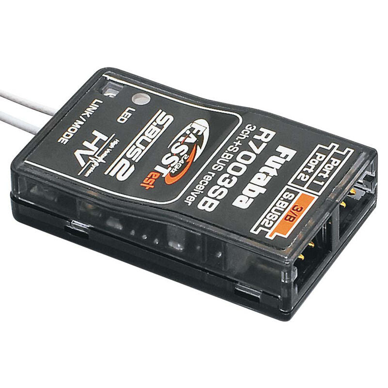 Futaba R7003SB Receiver - 2.4GHZ 3 Channels FASSTest Bi