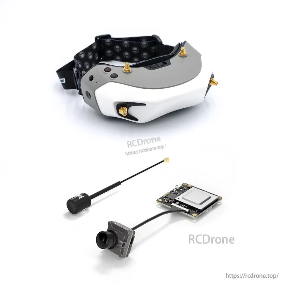 Fat Shark Dominator HD Goggle Bundle (Choose Version) w/ Antennas + Optional 4S 1500mAh & Avatar Unit Kit