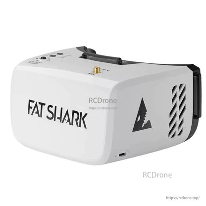 goggle 4 fpv glasses Fat Shark ECHO FPV Goggles – 4.3" 800x480 Display, 55° FOV, DVR, USB-C – RCDrone