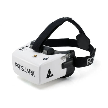 Fat Shark Scout FPV Goggles with 50° FOV, DVR, Diversity RX, Built-in Battery for Analog 5.8GHz FPV