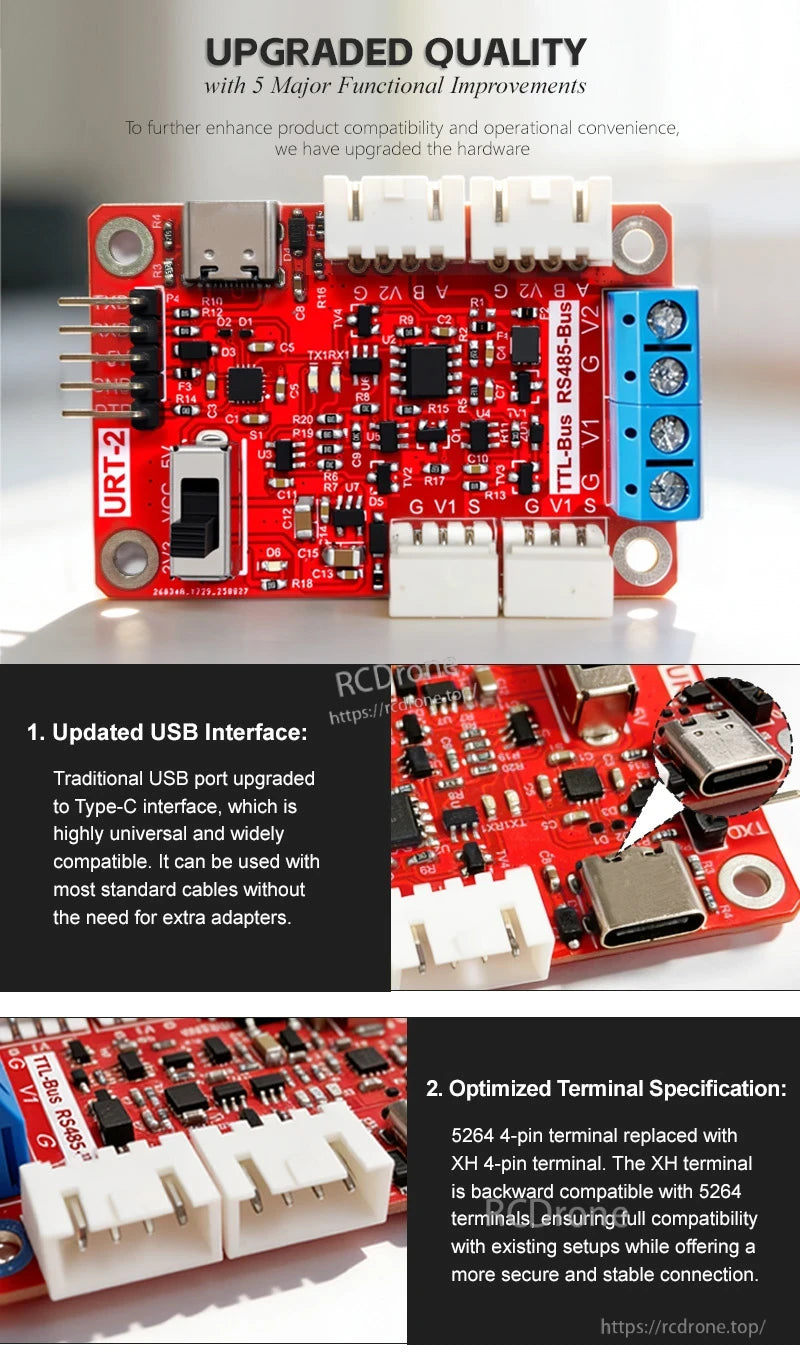 Feetech FE-URT-2 USB to TTL, 485 bus programmer for Servo Debug