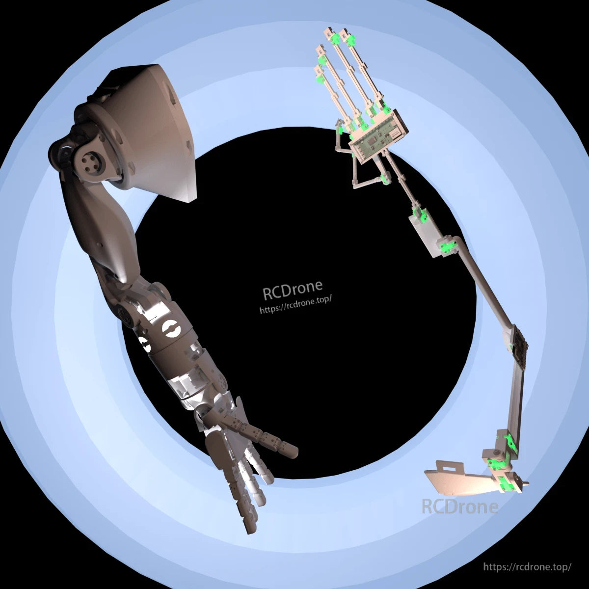 Feetech SCS0009 servo motor features ultra-compact design, 6V power, and 2.3 kg.cm torque, with TTL serial bus connectivity.