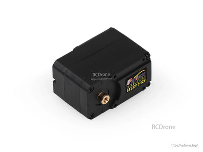 Feetech ST3215‑C047 Servo, Feetech STS3215-12V servo: 12V, 30 kg.cm torque, metal gearbox, 12-bit sensor, compact 45.2×24.7×35mm size—ideal for high-precision drone and robotics applications.