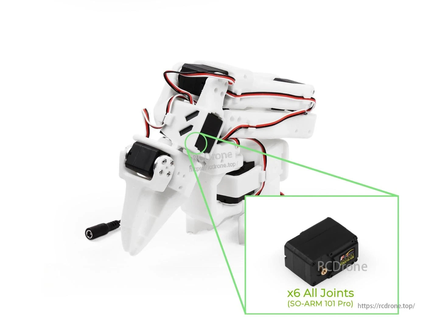 Feetech ST3215‑C047 Servo, Designed for versatility, it fits industrial automation, robotics, and low-torque drives.