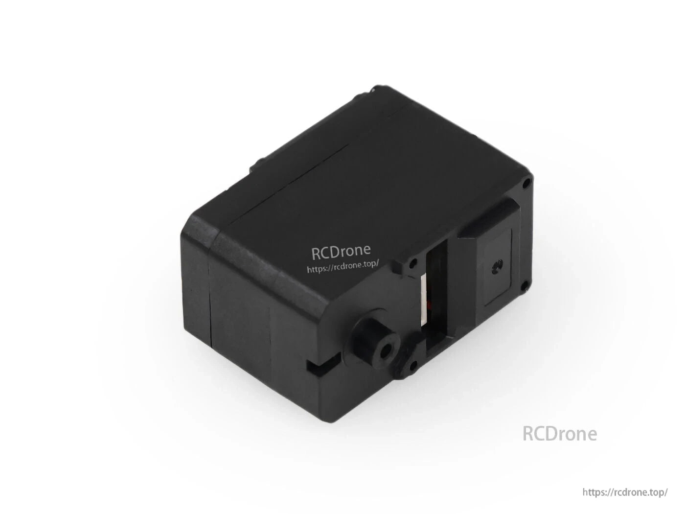 Feetech ST3215 C044 Servo, Black servo motor with visible ports and label