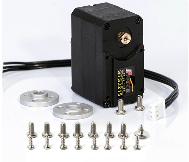Feetech STS3215-C001 Servo Motor, 7.4V 19.5 kg.cm, 1:345 Metal Gearbox, Serial Bus, 12-bit Sensor for SO-ARM100/101