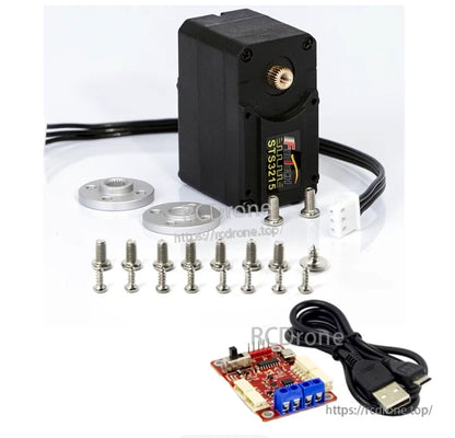 Feetech STS3215 C018 Servo Motor, 12V 30 kg.cm High Torque, for WowRobo SO-ARM100/101 Robotic Arm Kits