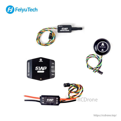 FeiyuTech 51AP FY-51AP-contrôleur de vol pour FixWing Skywalker photographie aérienne aéronef sans pilote (UAV) Fpv Rc modèle Drone avion remplacer 41AP