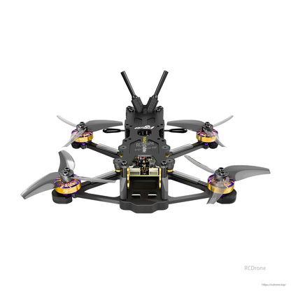Firefly 20PRO FPV micro quad drone with four propellers, carbon frame, and twin rear antennas