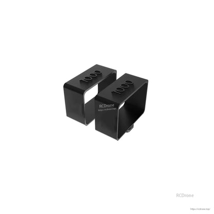 Pair of black FPV camera mounts marked 100° for Firefly16/18 1S V3 frame canopy parts collection