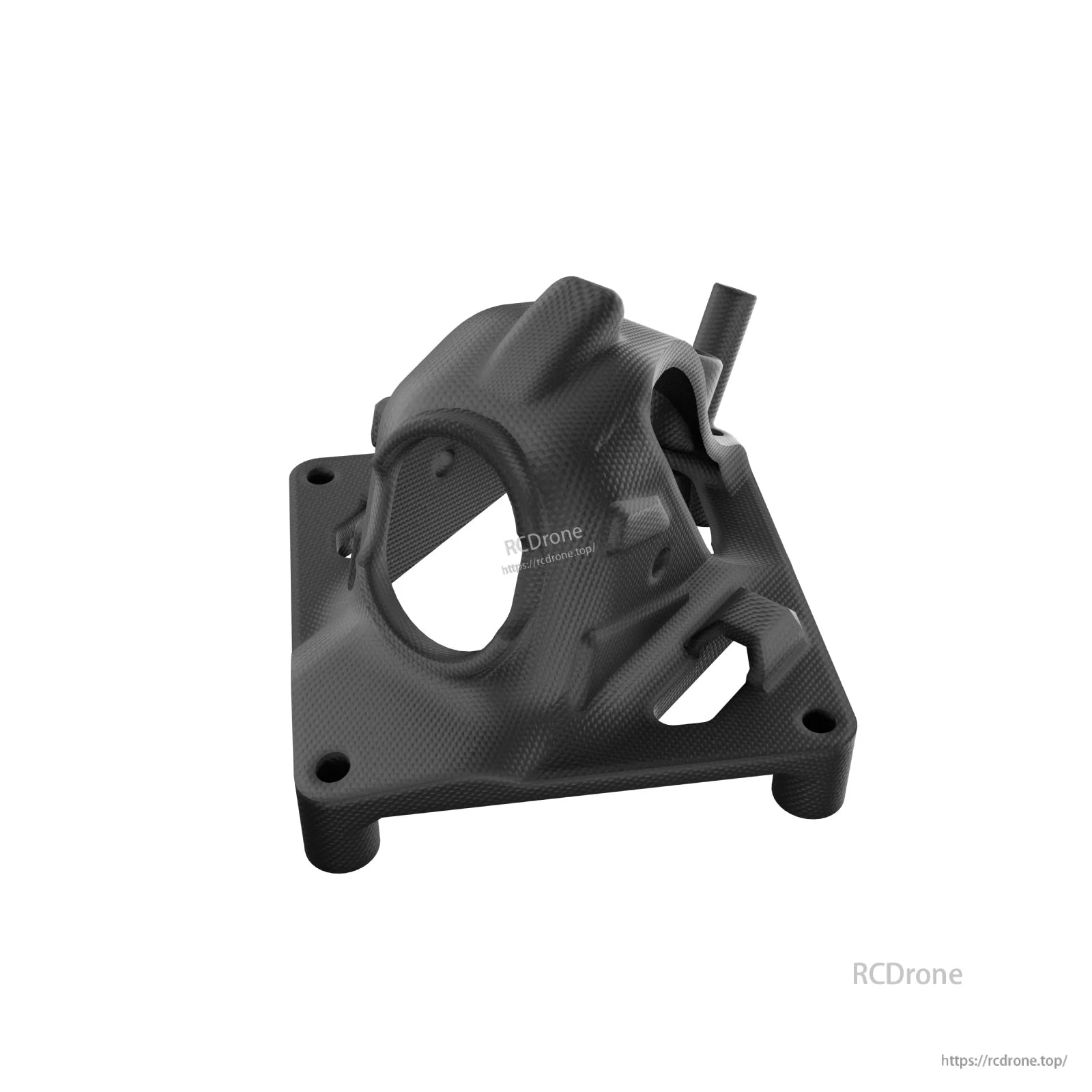 Black Firefly16/18 1S V3 FPV frame canopy part with camera opening and mounting base plate