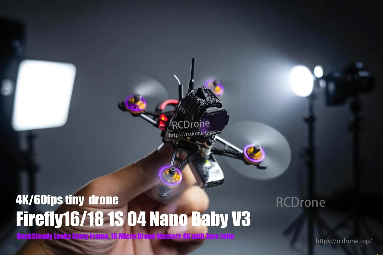 Firefly16 1S Nano Baby V3 O4 Wide Tiny Drone