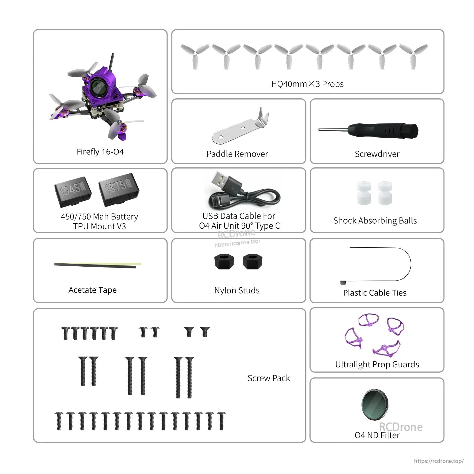Firefly16 1S Nano Baby V3 O4 Wide Tiny Drone