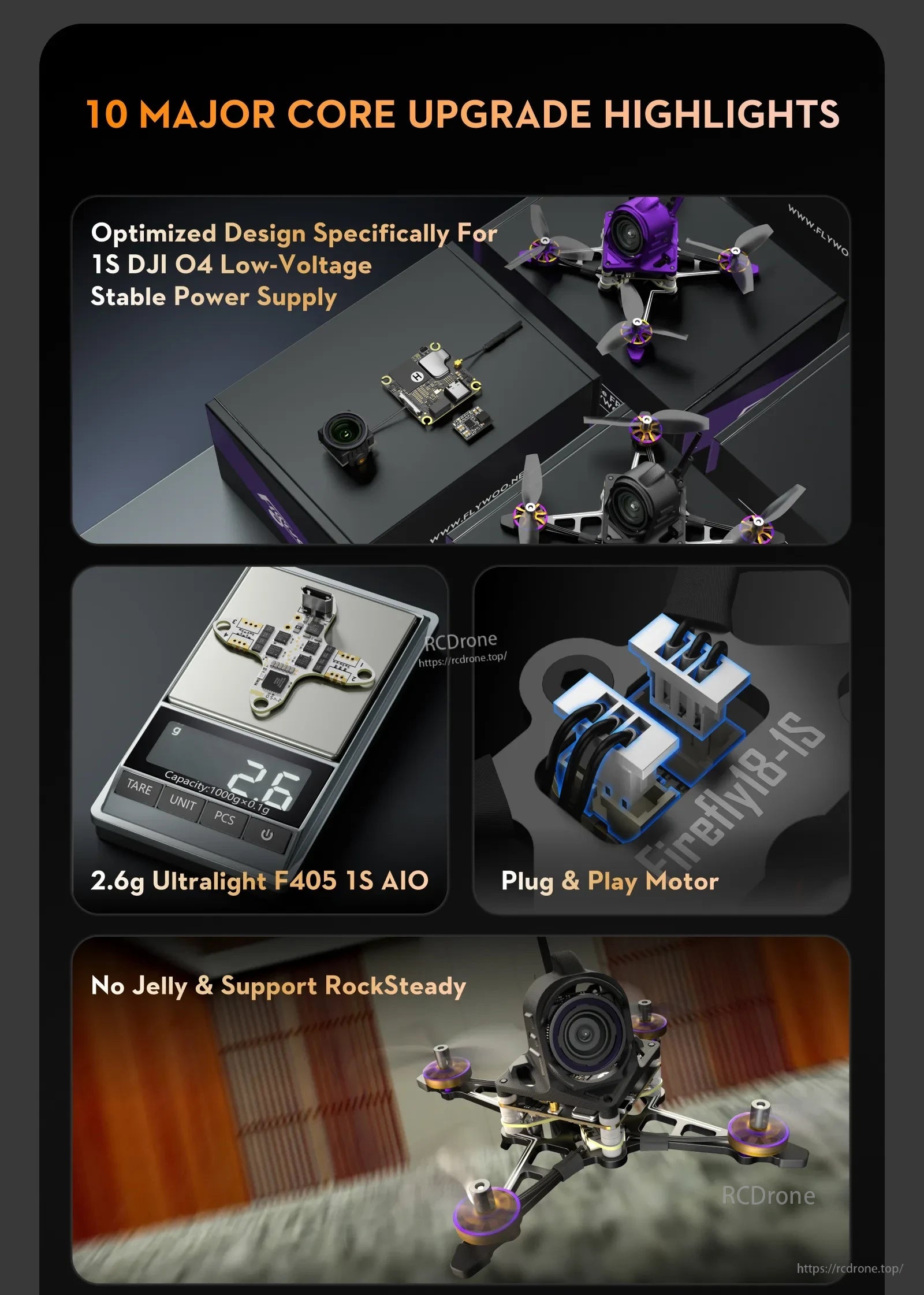 Firefly18 1S Nano Baby V3 O4 Wide Tiny Drone